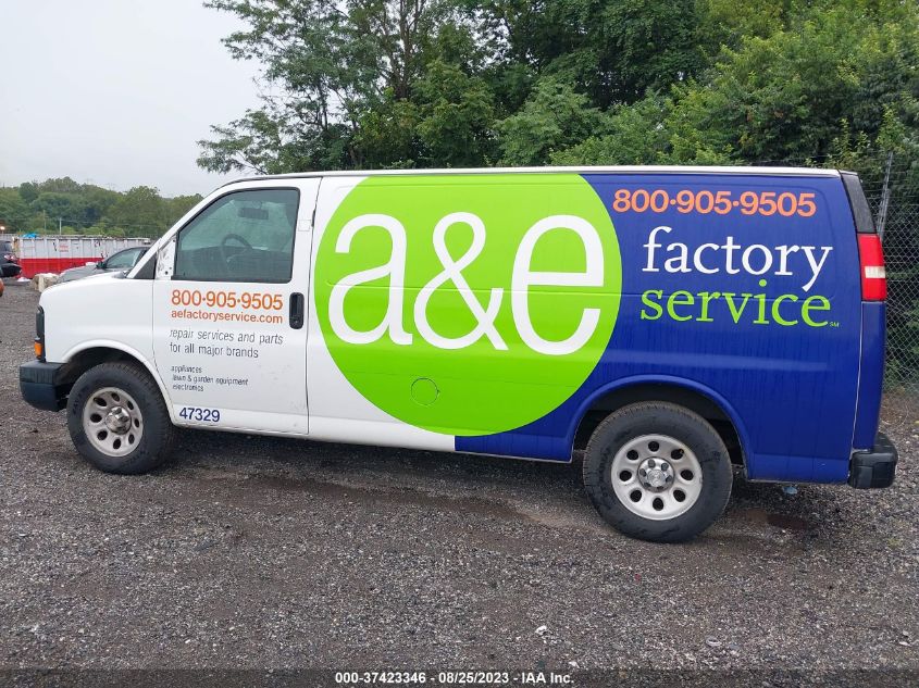2014 CHEVROLET EXPRESS CARGO VAN - 1GCSGAFX1E1163627