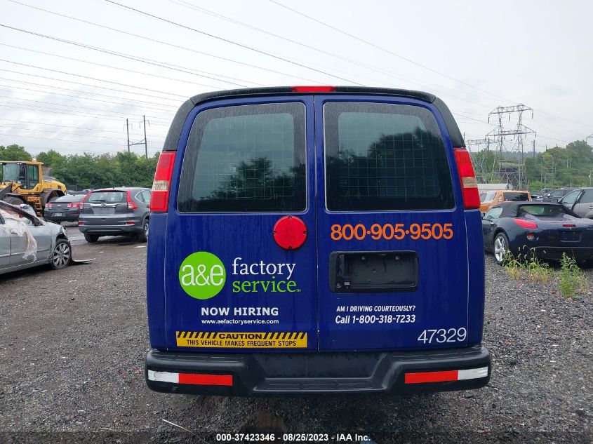 2014 CHEVROLET EXPRESS CARGO VAN - 1GCSGAFX1E1163627