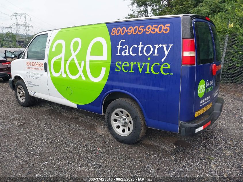 2014 CHEVROLET EXPRESS CARGO VAN - 1GCSGAFX1E1163627