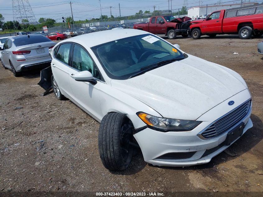 2017 FORD FUSION SE - 3FA6P0H74HR153957