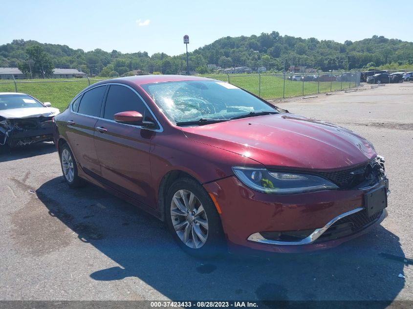 2015 CHRYSLER 200 C - 1C3CCCCB4FN575799