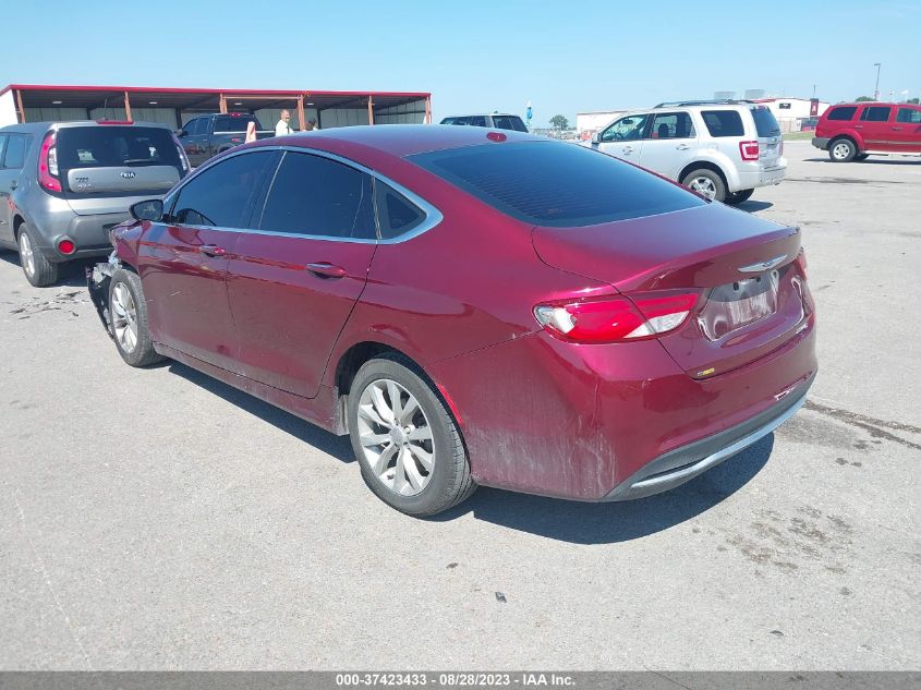 2015 CHRYSLER 200 C - 1C3CCCCB4FN575799