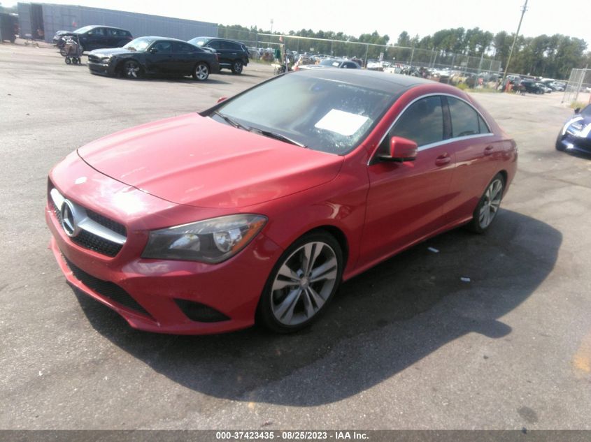 2014 MERCEDES-BENZ CLA-CLASS CLA 250 - WDDSJ4EB6EN037514