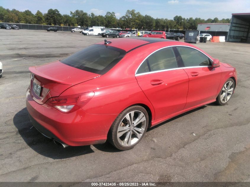 2014 MERCEDES-BENZ CLA-CLASS CLA 250 - WDDSJ4EB6EN037514