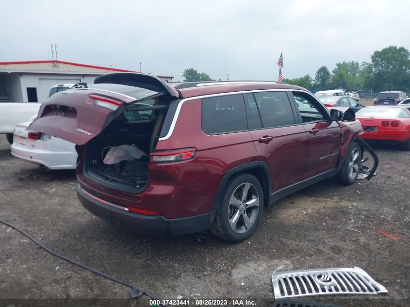 2022 JEEP GRAND CHEROKEE L LIMITED - 1C4RJKBG4N8552054