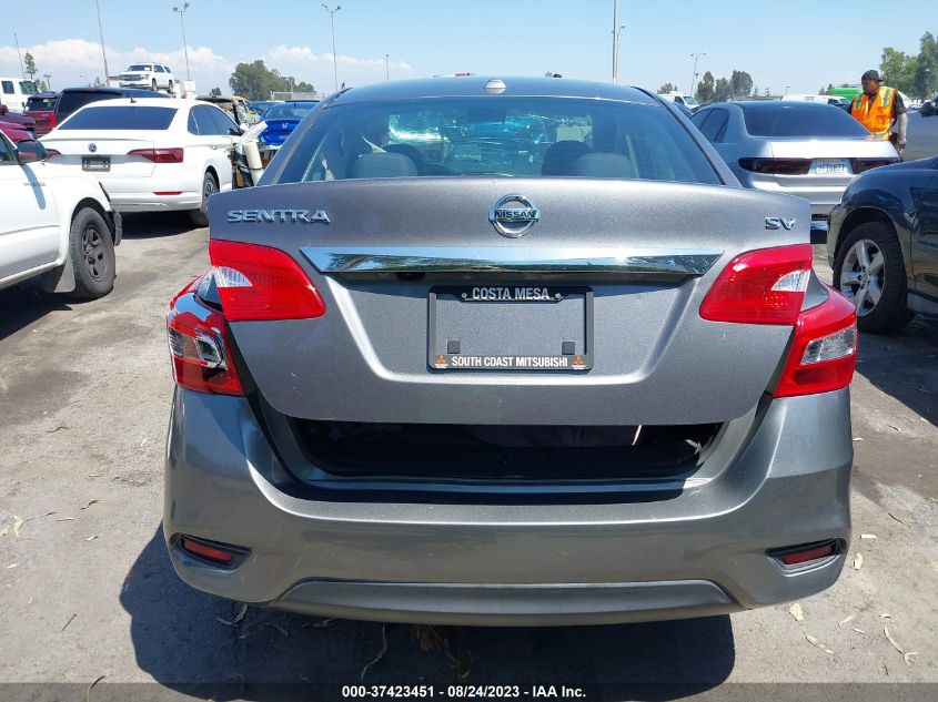 2018 NISSAN SENTRA SV - 3N1AB7AP7JL654598
