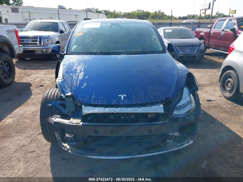 2022 TESLA MODEL Y LONG RANGE - 7SAYGDEE2NF440887