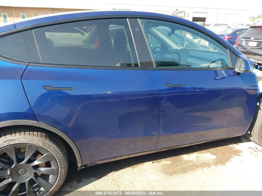 2022 TESLA MODEL Y LONG RANGE - 7SAYGDEE2NF440887