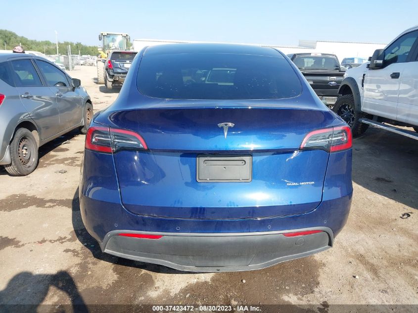 2022 TESLA MODEL Y LONG RANGE - 7SAYGDEE2NF440887