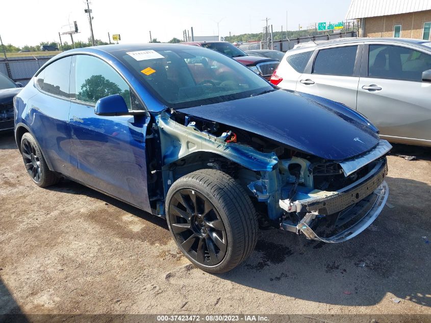 2022 TESLA MODEL Y LONG RANGE - 7SAYGDEE2NF440887