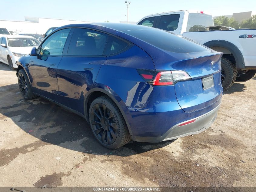 2022 TESLA MODEL Y LONG RANGE - 7SAYGDEE2NF440887