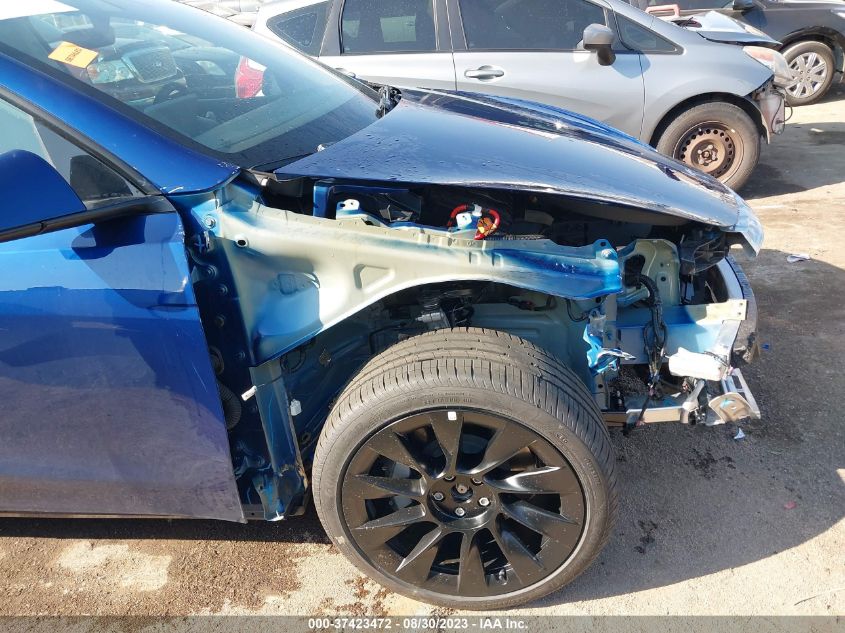 2022 TESLA MODEL Y LONG RANGE - 7SAYGDEE2NF440887