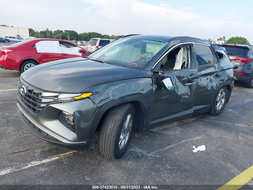 VIN 5NMJB3AE9NH041373 2022 HYUNDAI TUCSON SEL