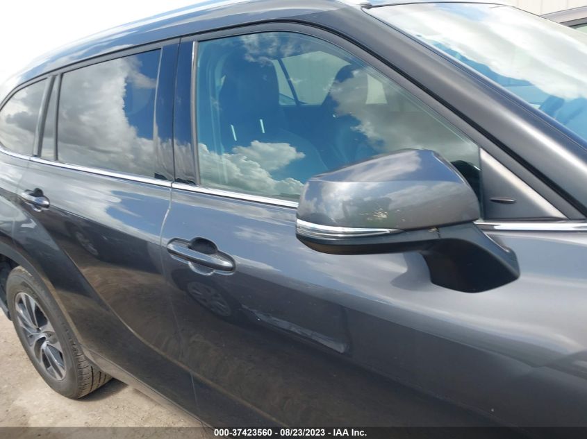 2021 TOYOTA HIGHLANDER XLE - 5TDGZRAH0MS041230