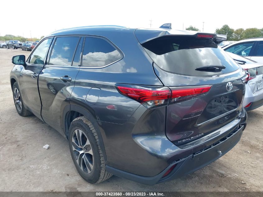 2021 TOYOTA HIGHLANDER XLE - 5TDGZRAH0MS041230