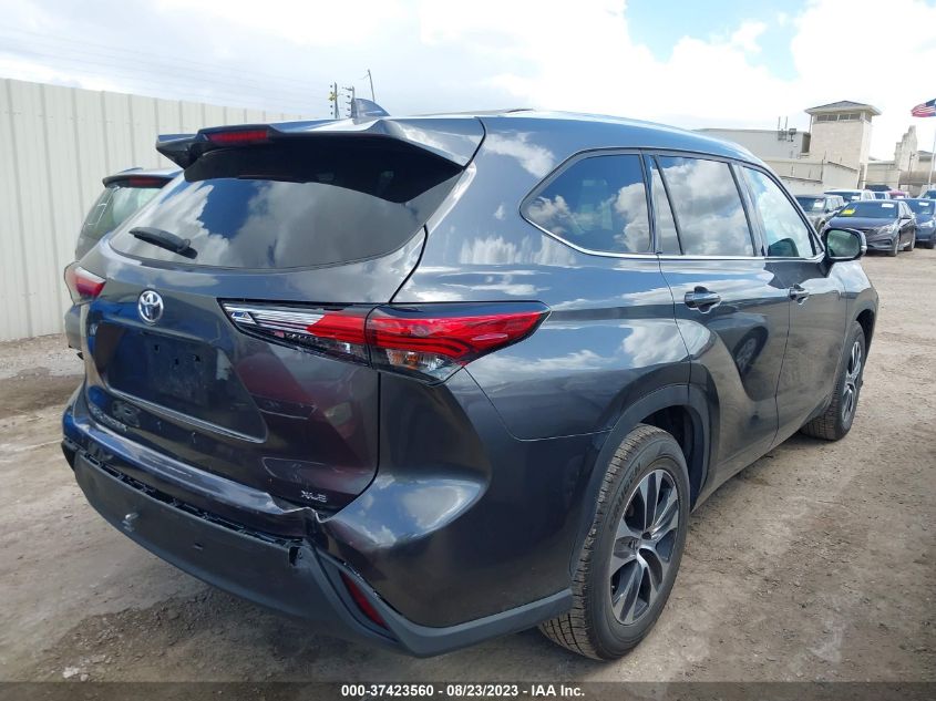 2021 TOYOTA HIGHLANDER XLE - 5TDGZRAH0MS041230