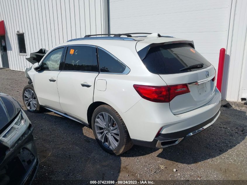 2017 ACURA MDX W/TECHNOLOGY PKG - 5J8YD4H56HL001034