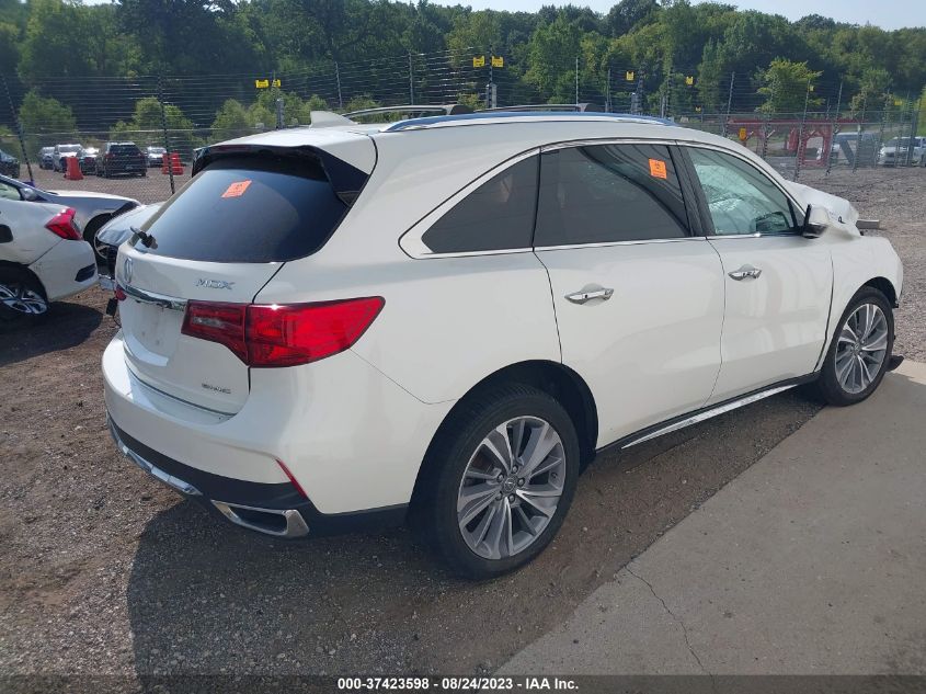 2017 ACURA MDX W/TECHNOLOGY PKG - 5J8YD4H56HL001034