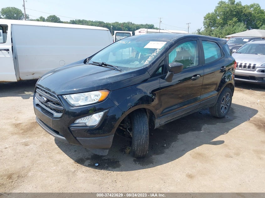 VIN MAJ3S2FE0KC258449 2019 FORD ECOSPORT S