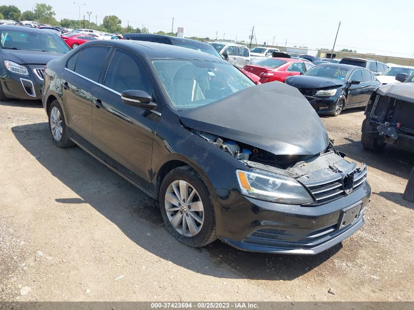 2015 VOLKSWAGEN JETTA SEDAN 1.8T SE W/CONNECTIVITY - 3VWD07AJ9FM260370