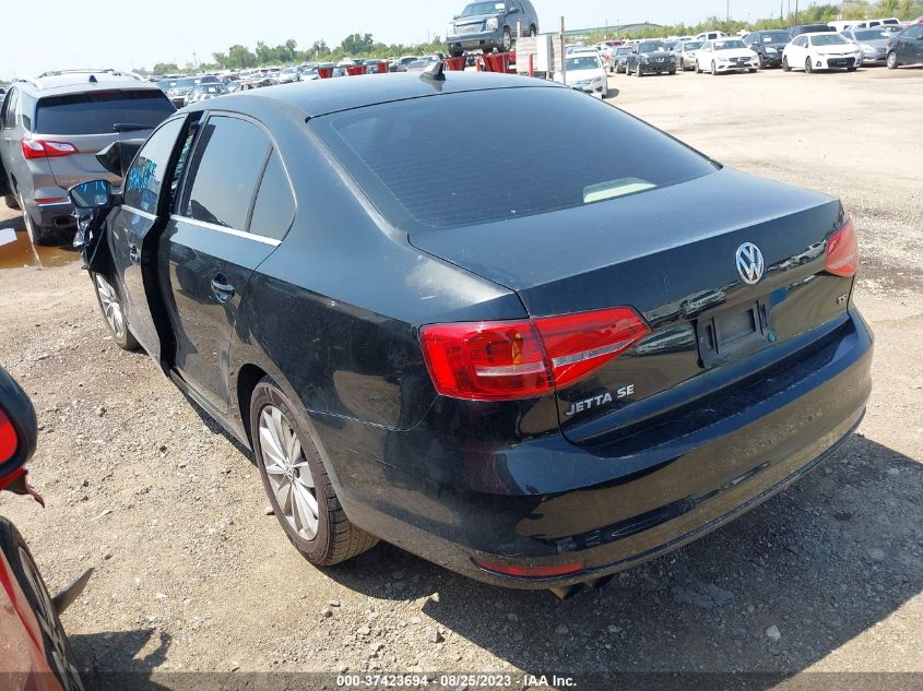 2015 VOLKSWAGEN JETTA SEDAN 1.8T SE W/CONNECTIVITY - 3VWD07AJ9FM260370