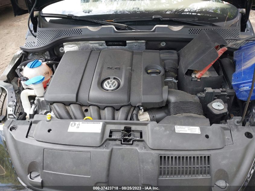 2014 VOLKSWAGEN BEETLE CONVERTIBLE 2.5L 3VW5P7AT0EM807803
