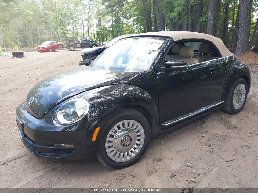 2014 VOLKSWAGEN BEETLE CONVERTIBLE 2.5L 3VW5P7AT0EM807803