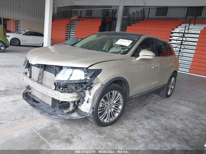 VIN 2LMPJ8LR9HBL35207 2017 LINCOLN MKX RESERVE