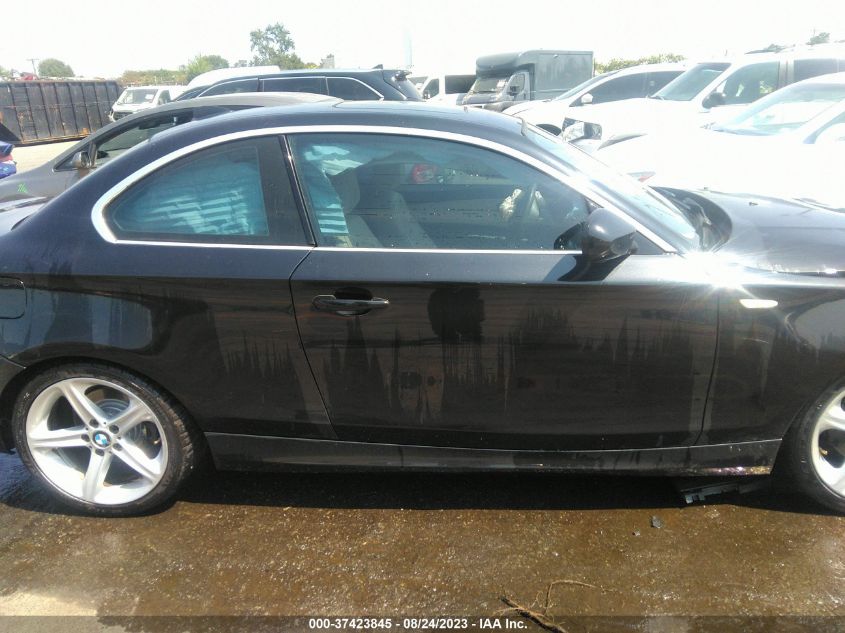 2013 BMW 1 SERIES 128I WBAUP7C50DVP24760