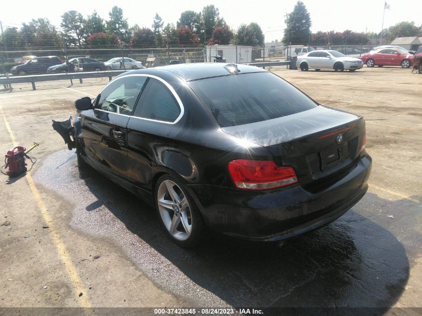 2013 BMW 1 SERIES 128I WBAUP7C50DVP24760