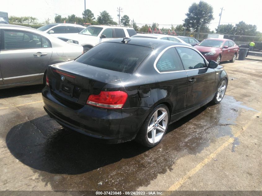 2013 BMW 1 SERIES 128I WBAUP7C50DVP24760