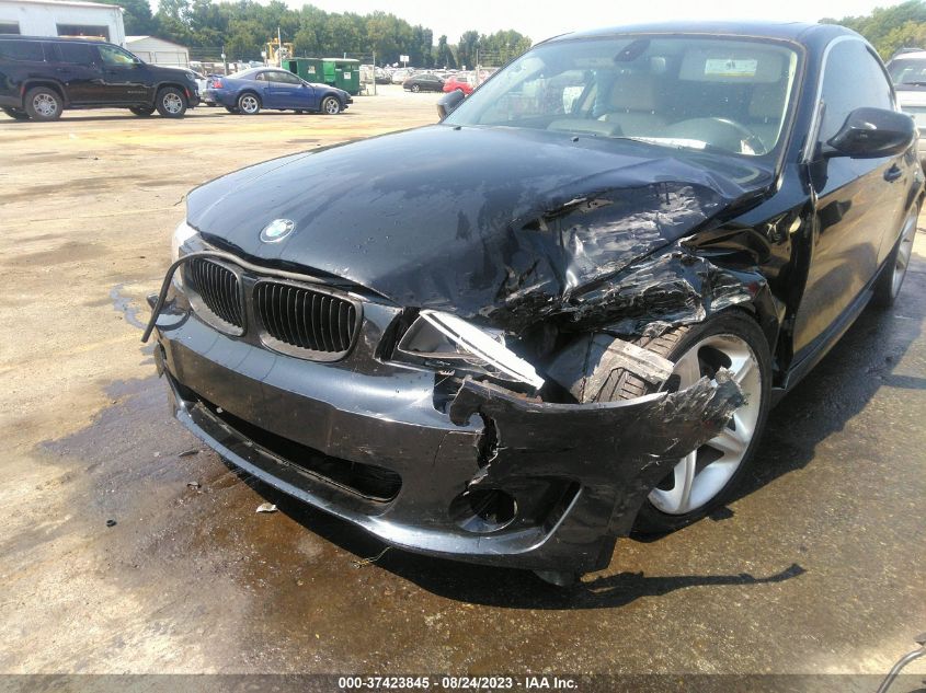 2013 BMW 1 SERIES 128I WBAUP7C50DVP24760