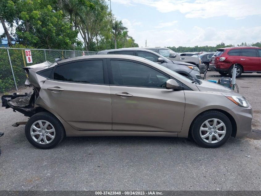 2014 HYUNDAI ACCENT GLS - KMHCT4AE3EU607317