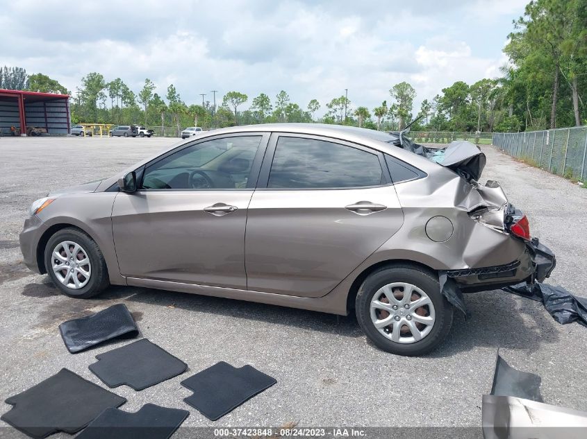 2014 HYUNDAI ACCENT GLS - KMHCT4AE3EU607317