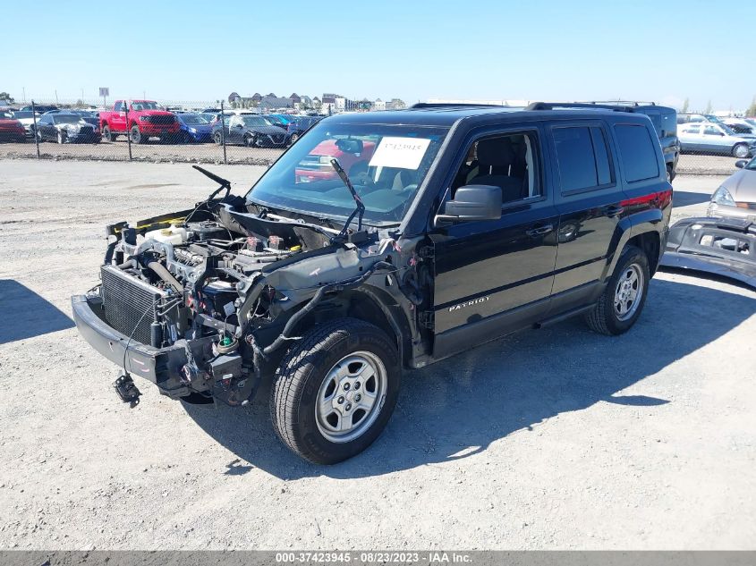 2016 JEEP PATRIOT SPORT - 1C4NJPBA5GD742365