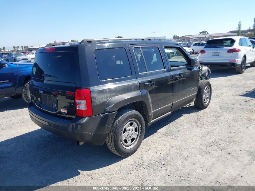 2016 JEEP PATRIOT SPORT - 1C4NJPBA5GD742365