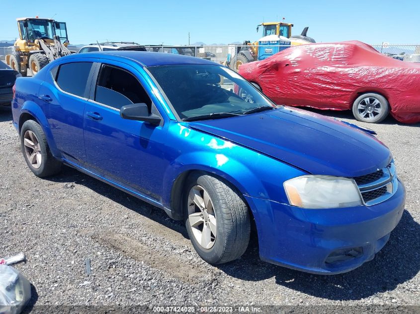 2013 DODGE AVENGER SE - 1C3CDZAB7DN581547