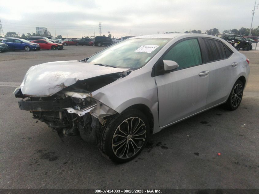 2016 TOYOTA COROLLA L/LE/LE PLS/PRM/S/S PLS - 5YFBURHE1GP398806