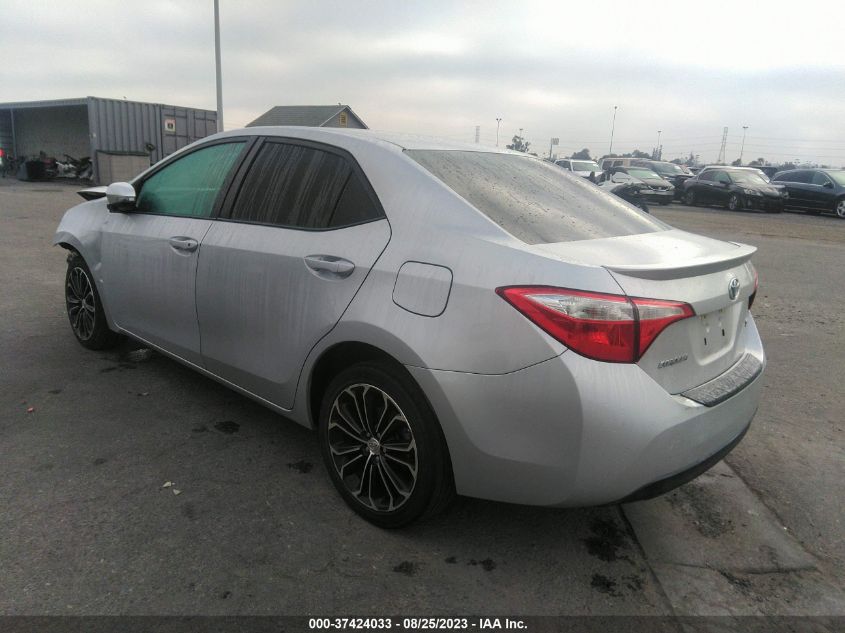 2016 TOYOTA COROLLA L/LE/LE PLS/PRM/S/S PLS - 5YFBURHE1GP398806