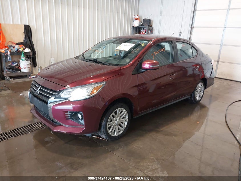 VIN ML32FVFJ2NHF04584 2022 MITSUBISHI MIRAGE G4 SE