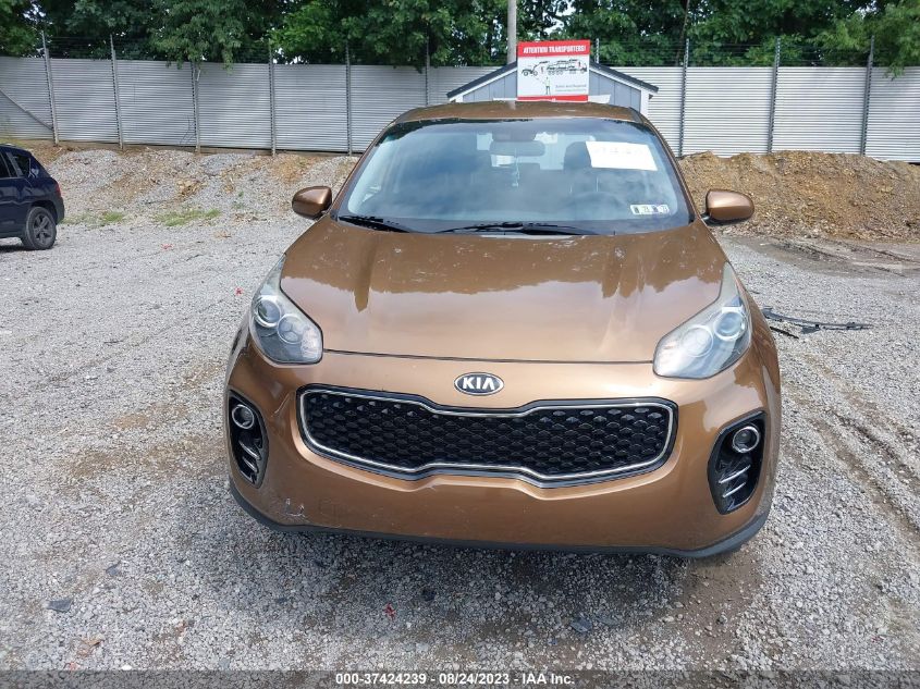 2017 KIA SPORTAGE LX - KNDPMCAC0H7043169