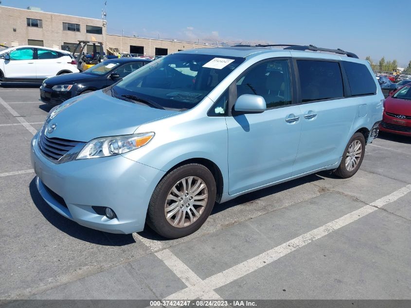 2016 TOYOTA SIENNA XLE/XLE AAS/LTD - 5TDYK3DCXGS746028