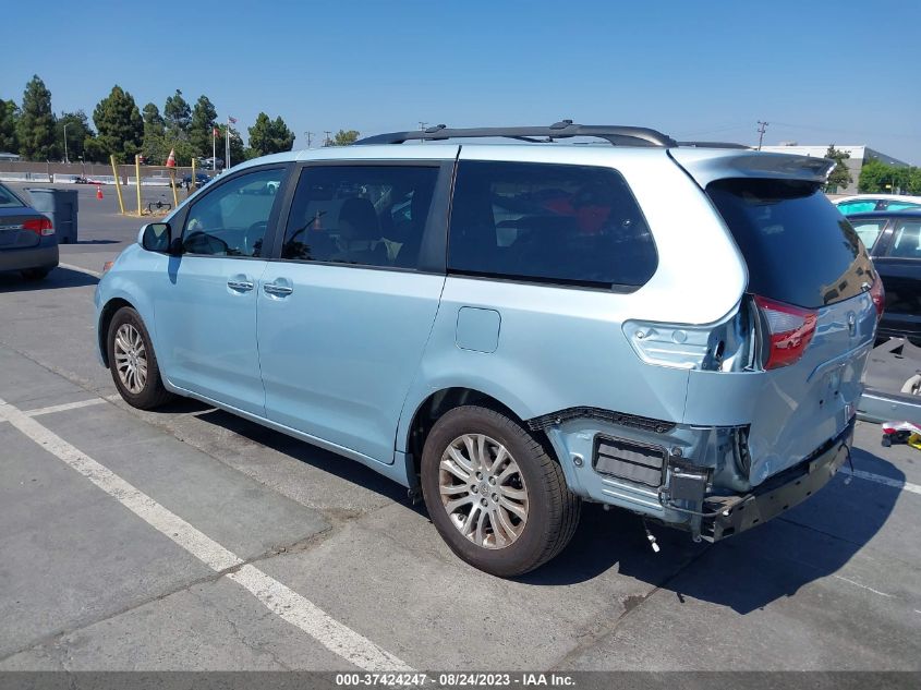 2016 TOYOTA SIENNA XLE/XLE AAS/LTD - 5TDYK3DCXGS746028