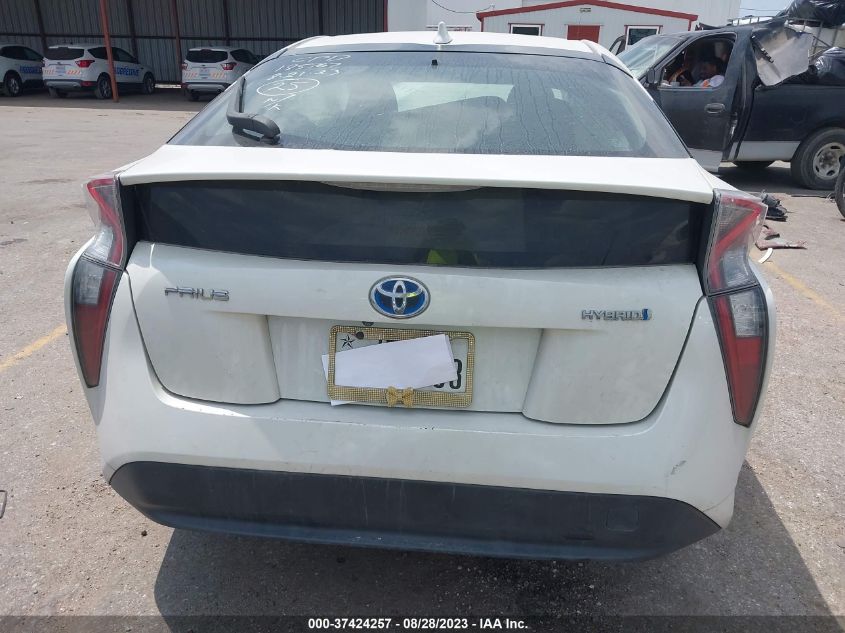 2016 TOYOTA PRIUS - JTDKBRFU4G3002926