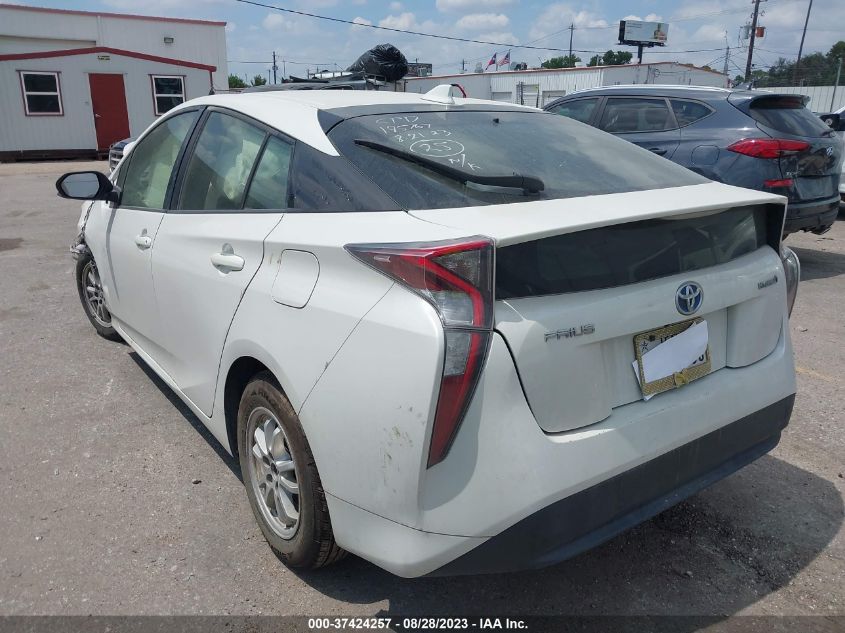 2016 TOYOTA PRIUS - JTDKBRFU4G3002926