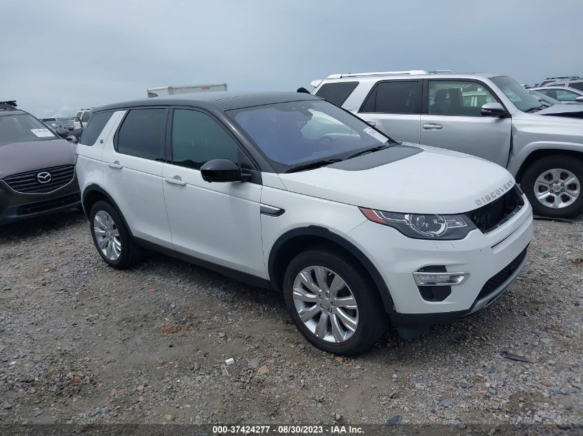 2017 LAND ROVER DISCOVERY SPORT HSE LUXURY - SALCT2BG1HH662069