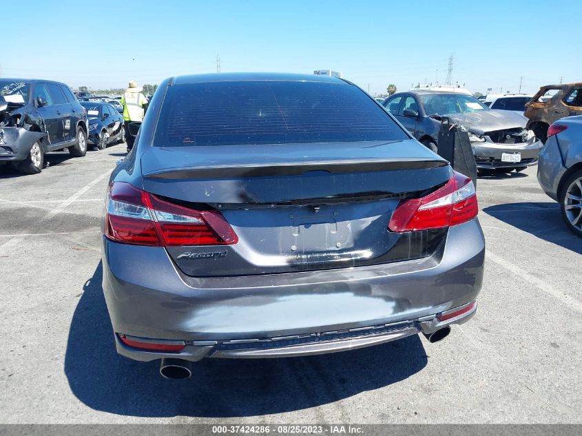 2017 HONDA ACCORD SEDAN SPORT - 1HGCR2F54HA222789