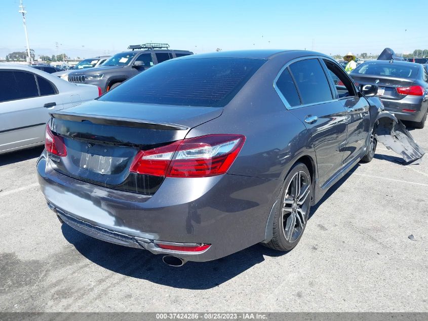 2017 HONDA ACCORD SEDAN SPORT - 1HGCR2F54HA222789