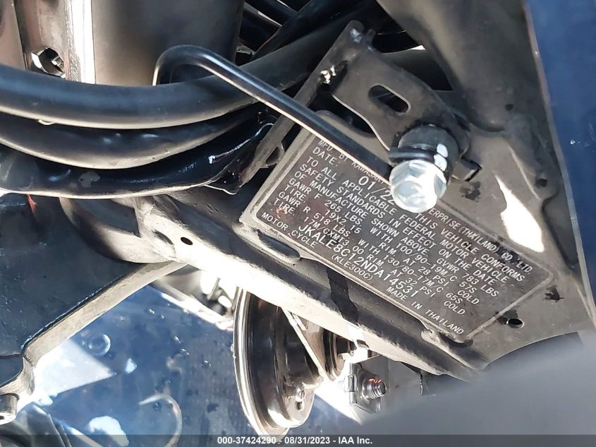 2022 KAWASAKI KLE300 C JKALE8C12NDA14531
