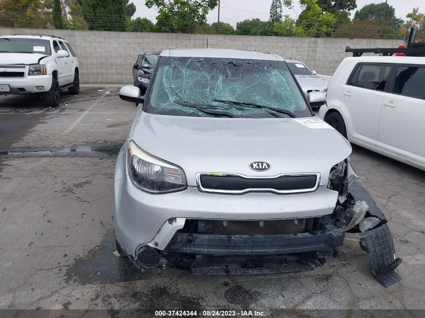 2016 KIA SOUL BASE - KNDJN2A29G7835324